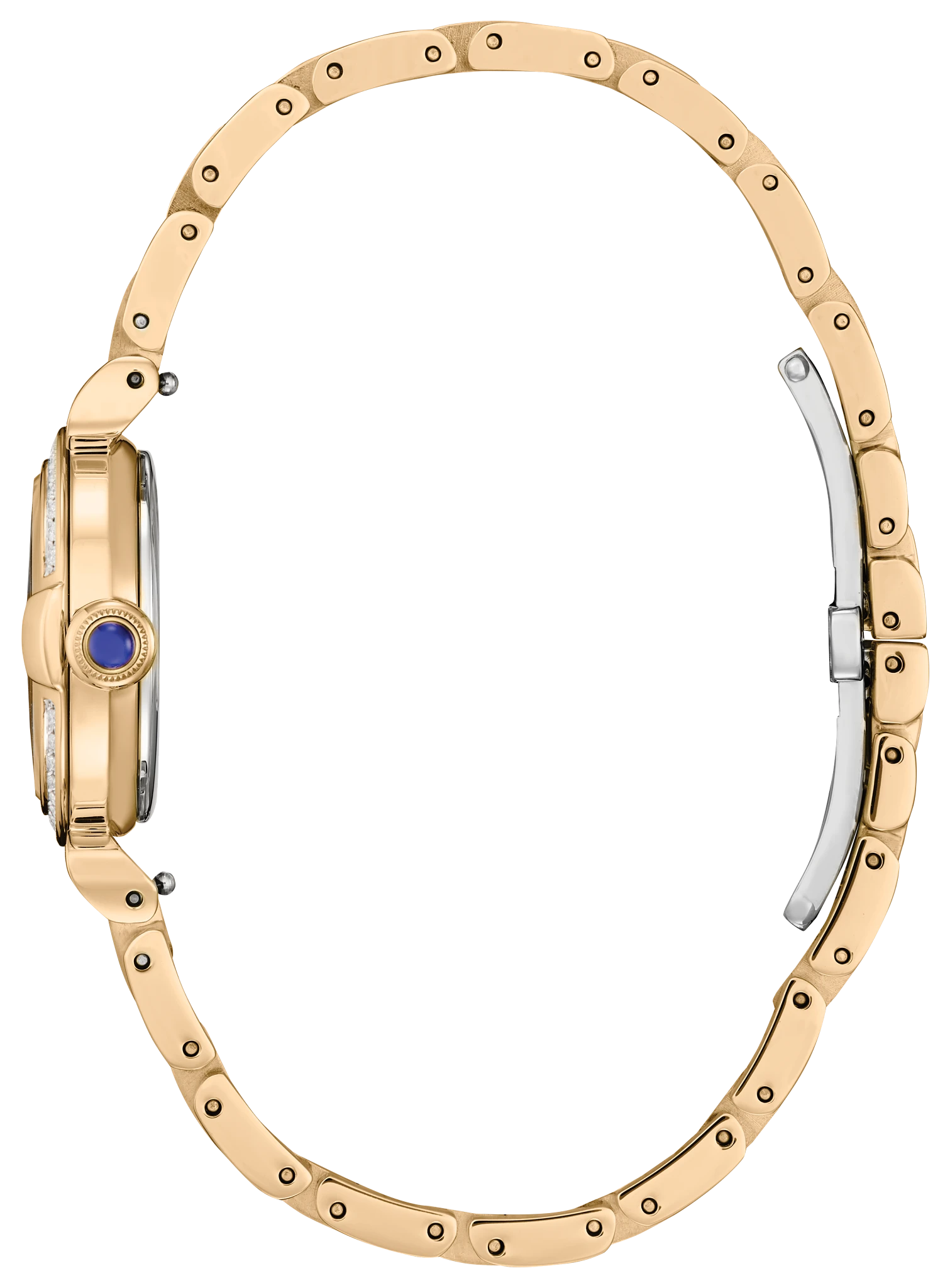 Citizen L Mae Green Dial Stainless Steel Bracelet EM1123-62X | CITIZEN